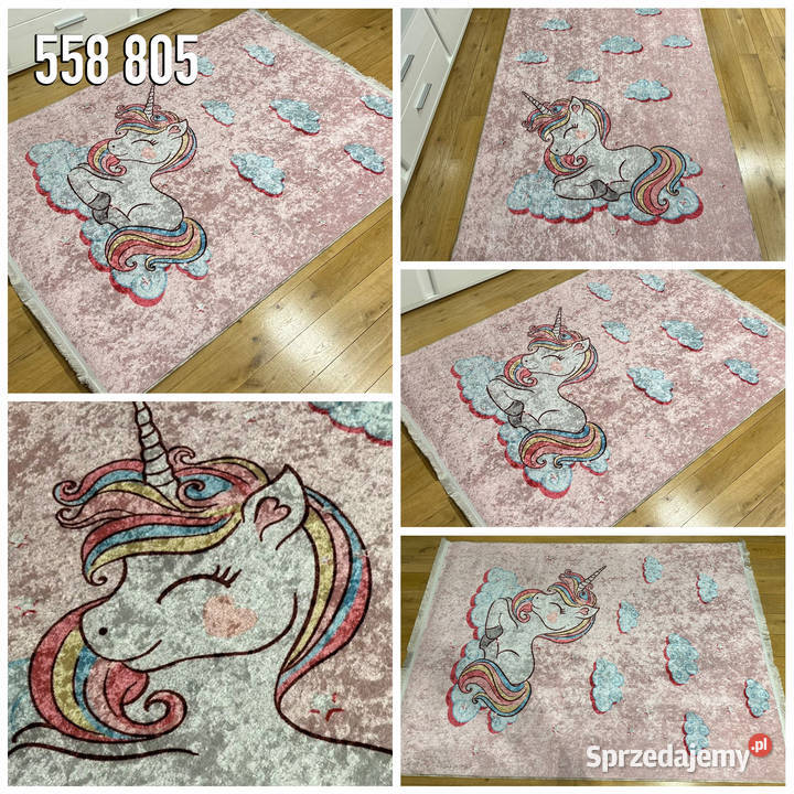 NOWOCZESNY DYWAN DZIECIĘCY 130X190 PRINT 558805 1.3m Białystok