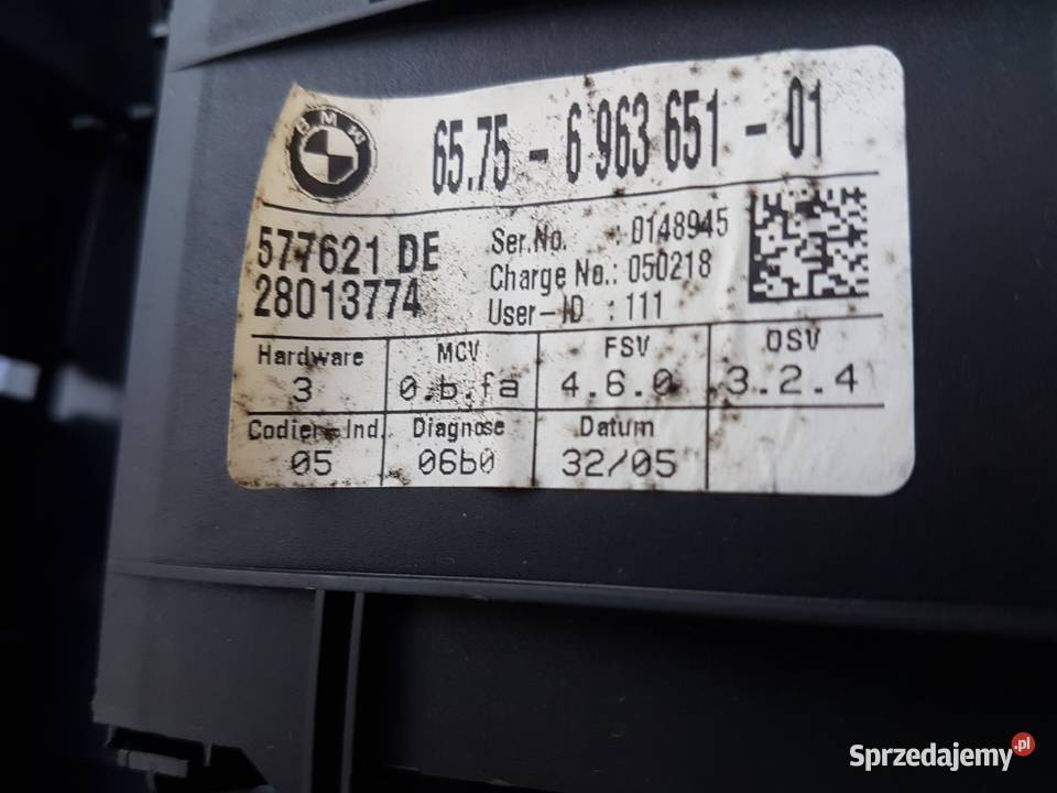 Lampki Podsufitki E87