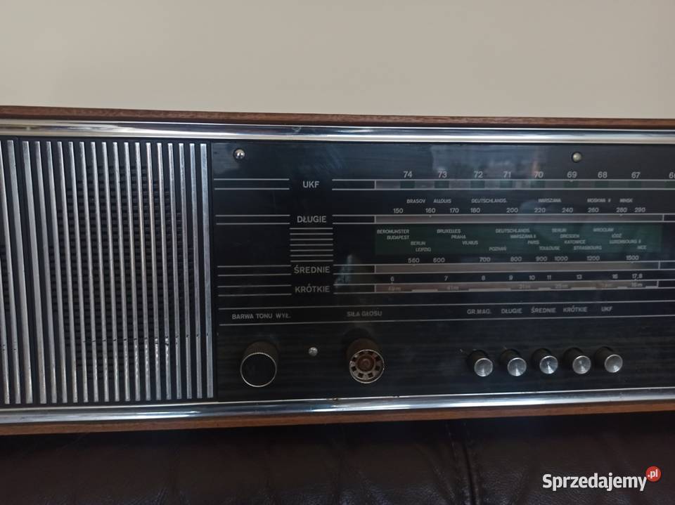 Klawesyn UNITRA DIORA DML 306 radio PRL Militaria Bielsko-Biała