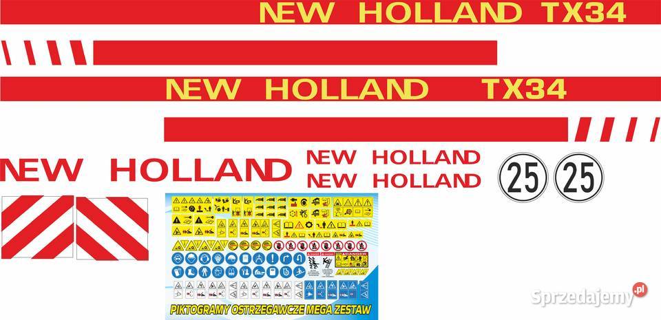 Naklejki Holland tx 34 i inne modele super mocne kujawsko-pomorskie Bydgoszcz sprzedam