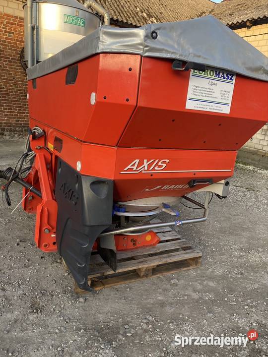 Rozsiewacz Kuhn Rauch Axis 301W Telimat Waga nieuszkodzony Kłodawa