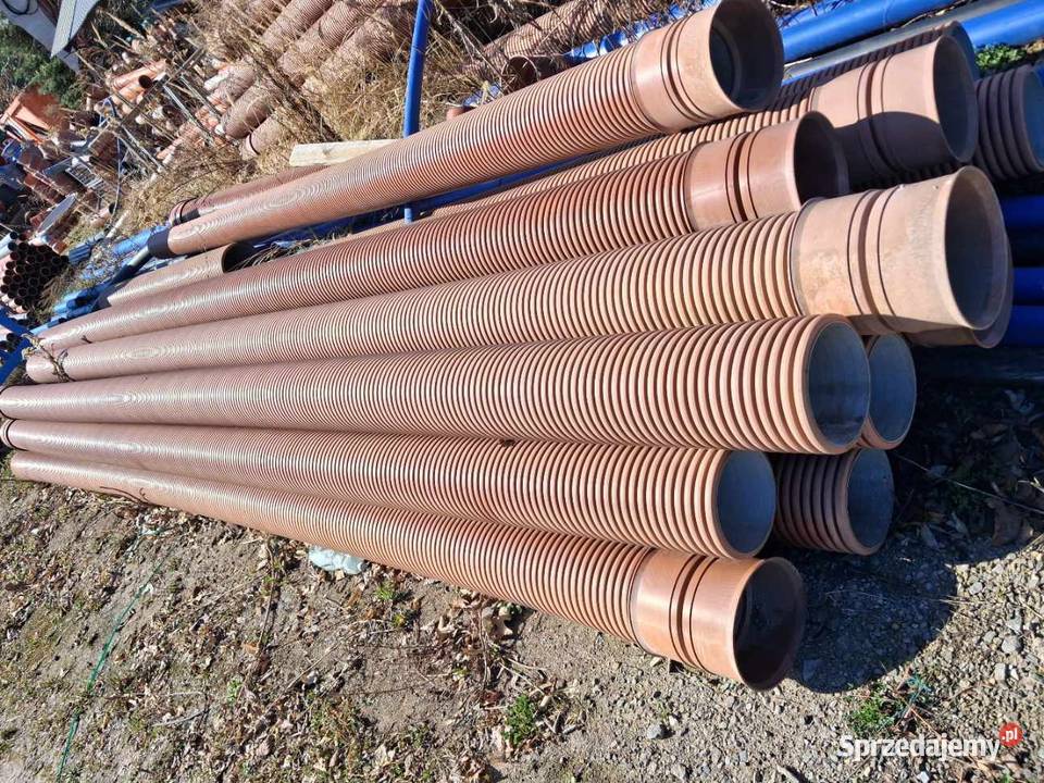 Rura korugowana kanalizacyjna przejazdowa na Spirale kanalizacyjne