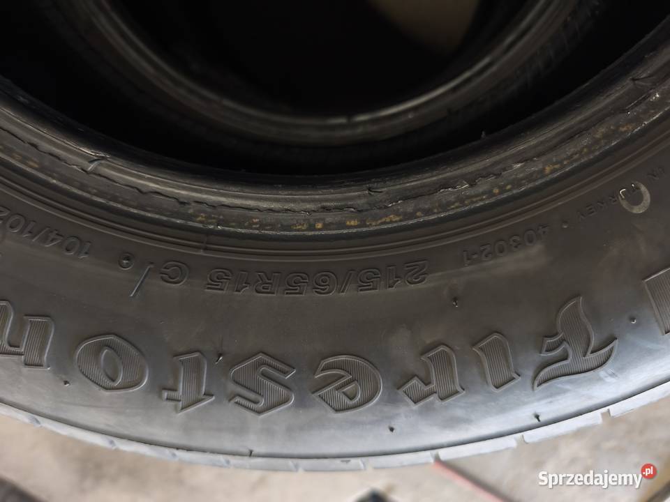 Opony komplet 4 Firestone 201565 15 C do busta w warmińsko-mazurskie Iława