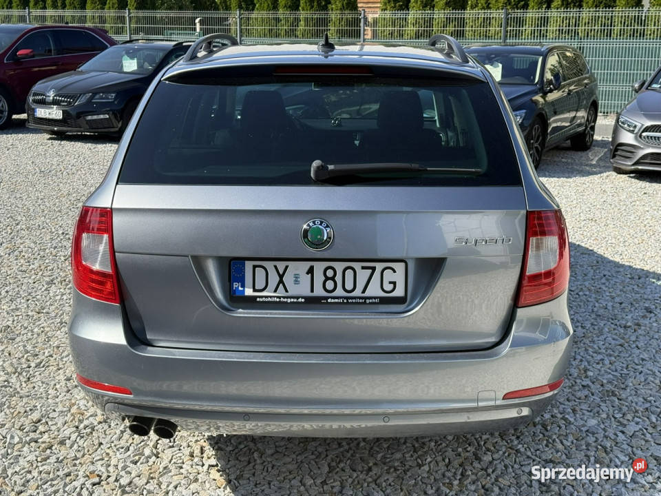 koda Superb 20 TDi 170 DSG 2013r panorama FV ESP Wrocław