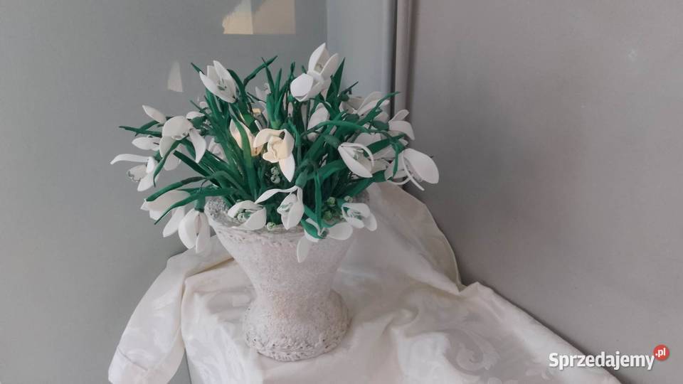 Dekoracja wiosenna przebisniegi Częstochowa