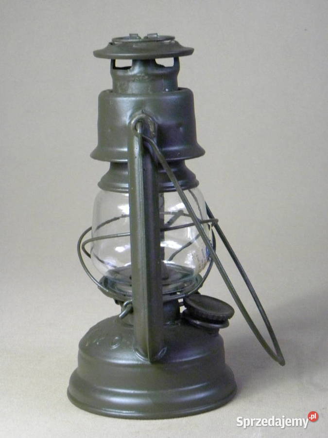 Polska lampa naftowa Jupiter 0 zielona Legnica