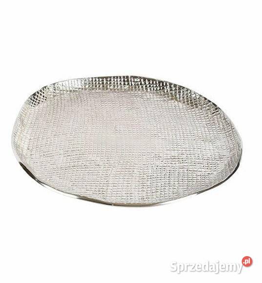 Patera Etno Balldeco aluminium 43x43 srebrna Wyposażenie wnętrz Katowice