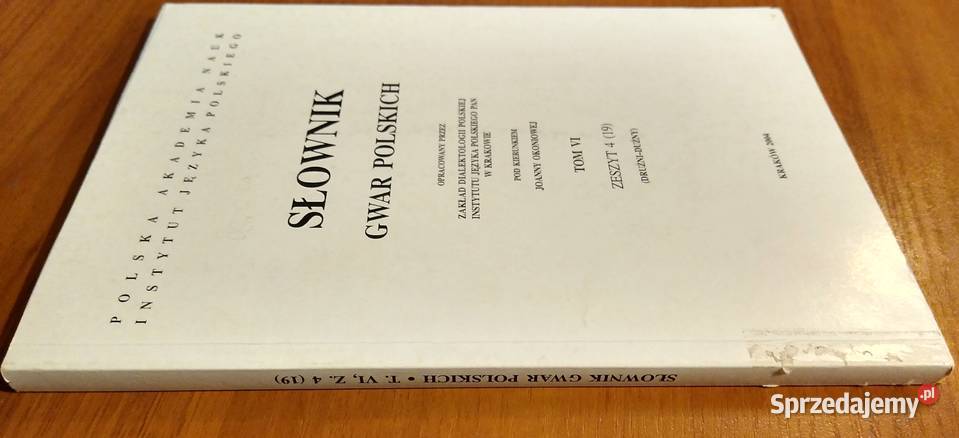 Słownik gwar polskich T 6 z 4 Drużni Dużny Karaś Książki naukowe i popularnonaukowe pomorskie Gdańsk sprzedam