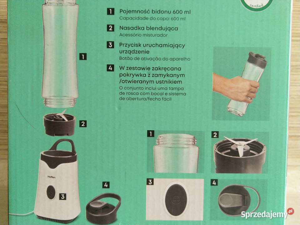NAJTANIEJ Blender Fitness Butelka Bidon Wysyłka Zabrze sprzedam