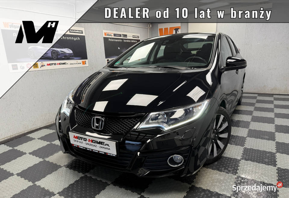 Honda Civic LIFT 1 Właściciel 14 Benzyna niski czujnik zmierzchu Civic Poznań