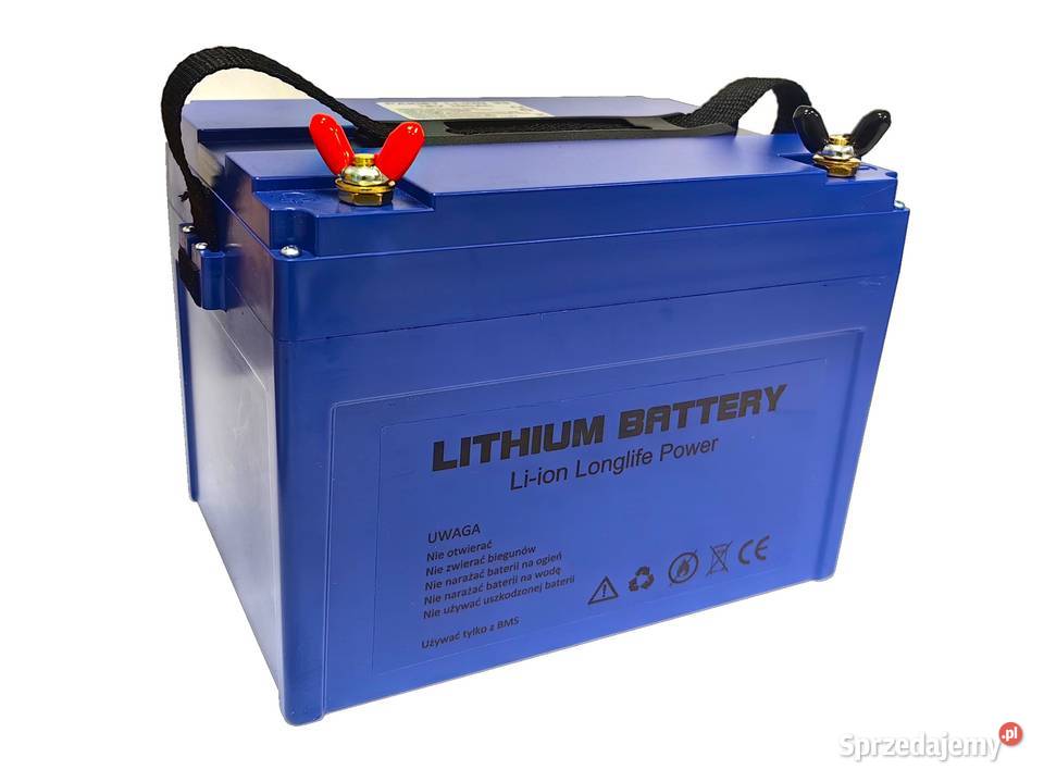 Akumulator litowy Li ion 3S 130Ah 12V + BMS 60A