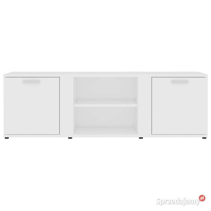 Szafka pod TV biała 120x34x37 materiał mazowieckie