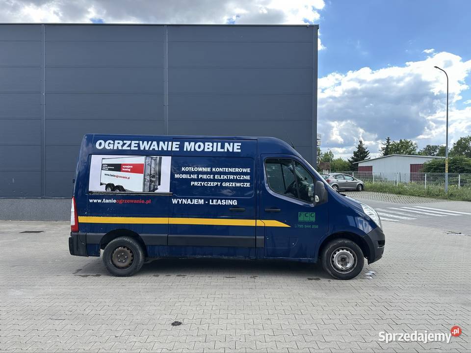 Renault master L3H2 z podestem wyładowawczym nieuszkodzony Kraków