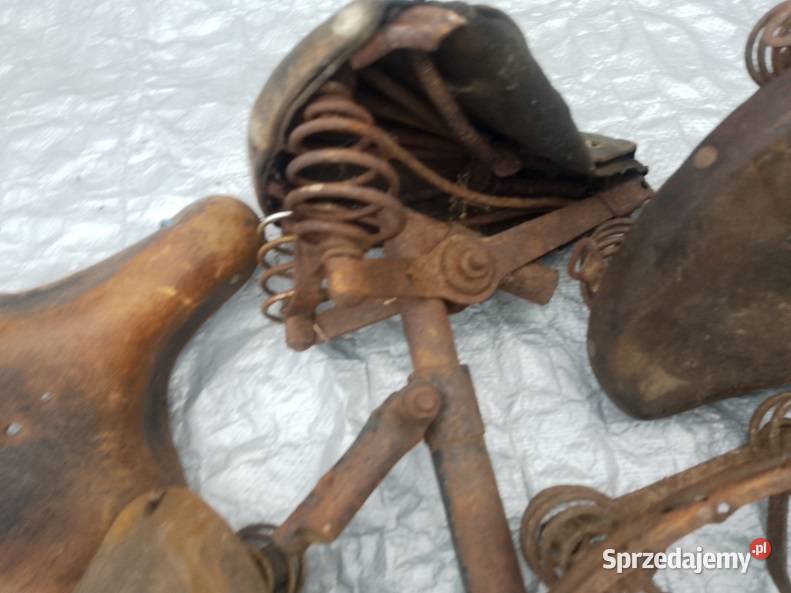 Stare siedzenia do zabytkowy rower Milejewo