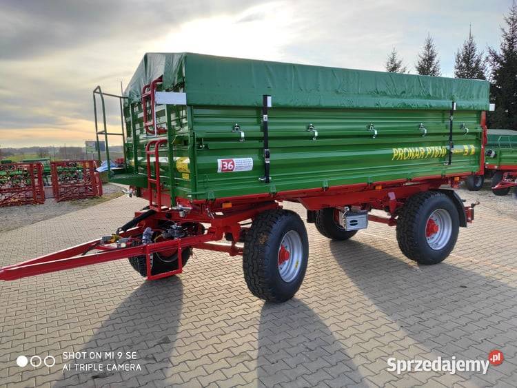 Przyczepa rolnicza Pronar PT610 10T paletowa