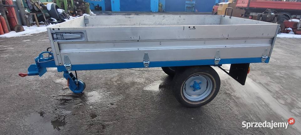 Przyczepa do mini traktorka z wywrotem kiper Nowy Korczyn