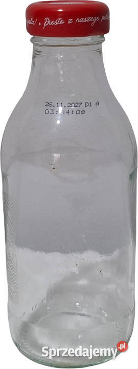 Szklana butelka 300ml 03L 6x16 2 Kreatywne szkło śląskie Czeladź