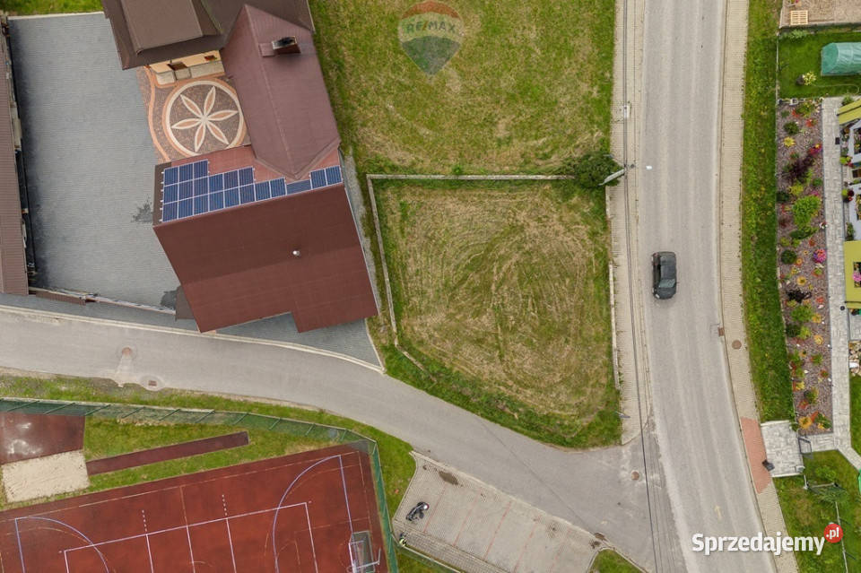 Działka na Podhalu w sam raz pod Twój dom asfalt Ostrowsko