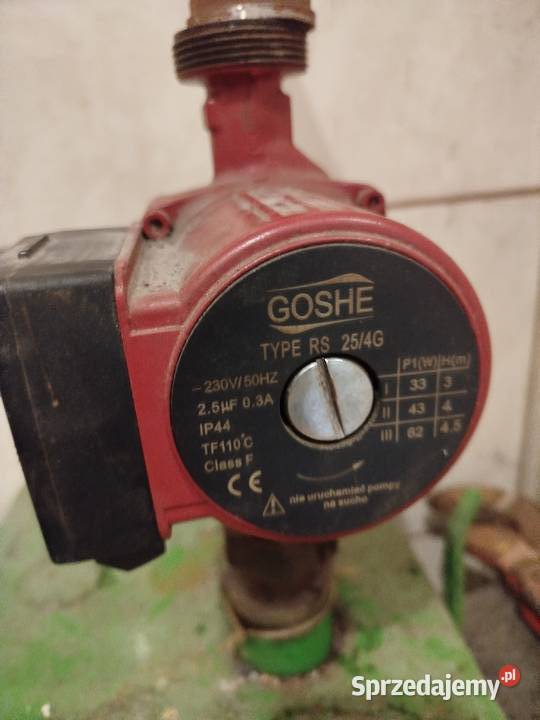 Piec kocioł co sprawny 2kW3kw pompa Goshe Ogrzewanie