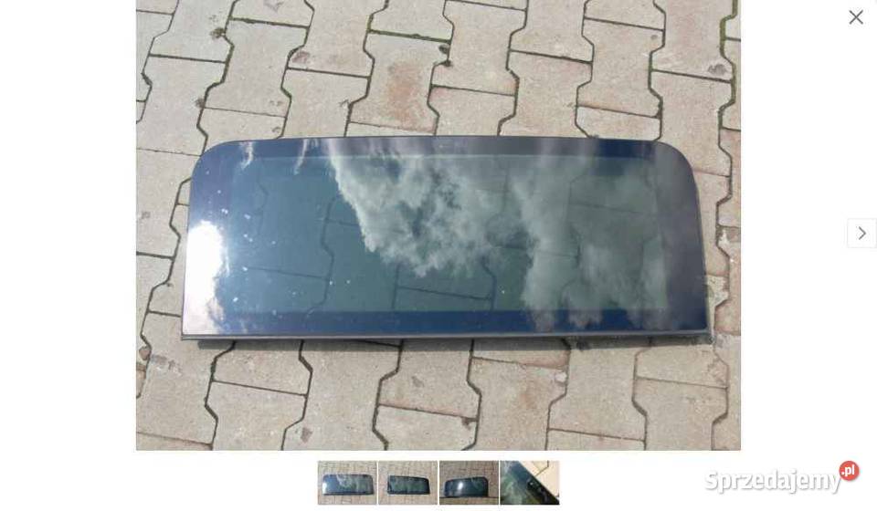 Szyba TYLNA szyberdachu Panorama BMW E61 E70 E53 osobowe Wielkie Drogi