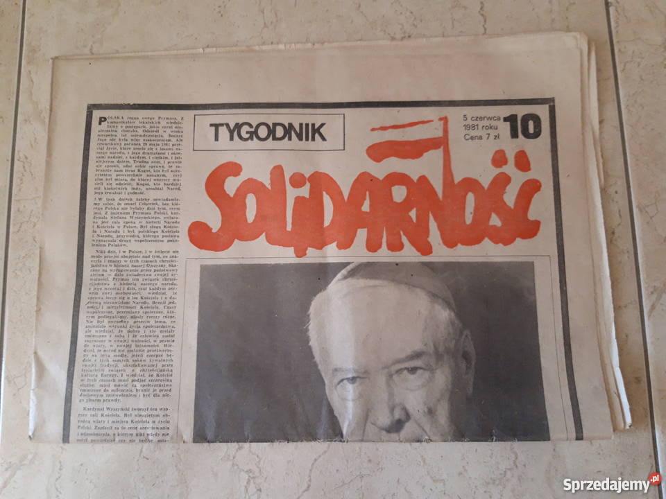Gazeta solidarność 9 i 10 1981r Bielsko-Biała
