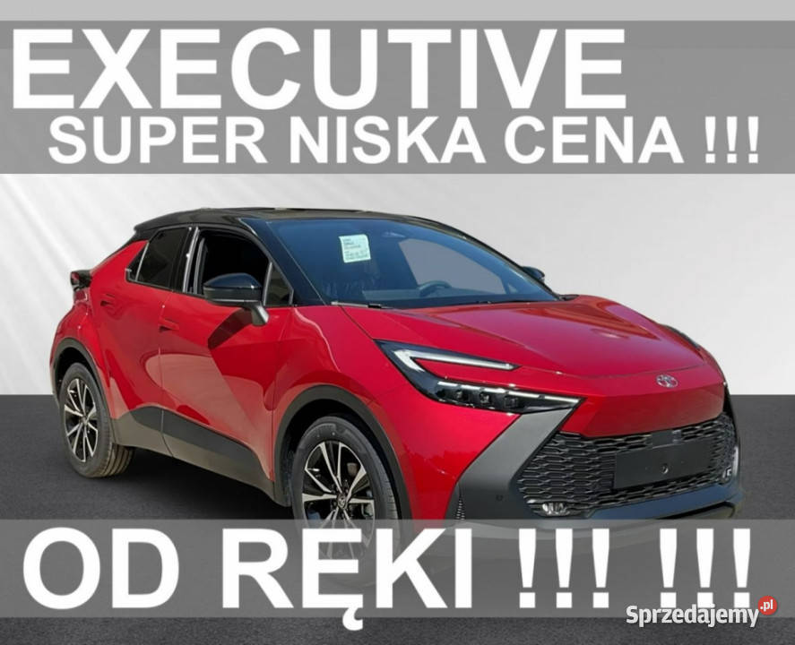 Toyota CHR Executive 140 Dostępna ręki Executive czujnik parkowania Szczecinek