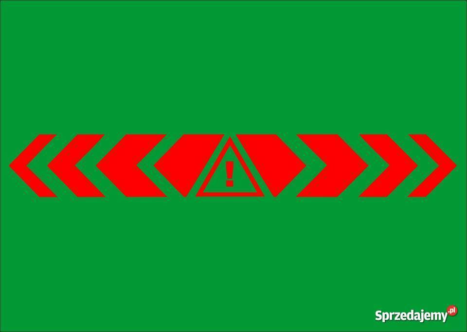naklejka ostrzegawcza tyl kombajnu claas kujawsko-pomorskie Jeżewo