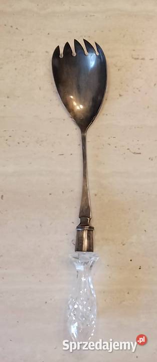 Łyżka sałatkowa poczXX w Kolekcje kujawsko-pomorskie Nakło nad Notecią