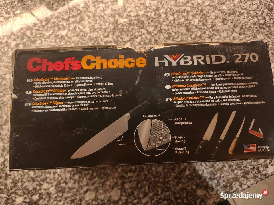 Ostrzałka elektryczna hybrid 270 Chefschoice 270 lubuskie Nowa Sól sprzedam
