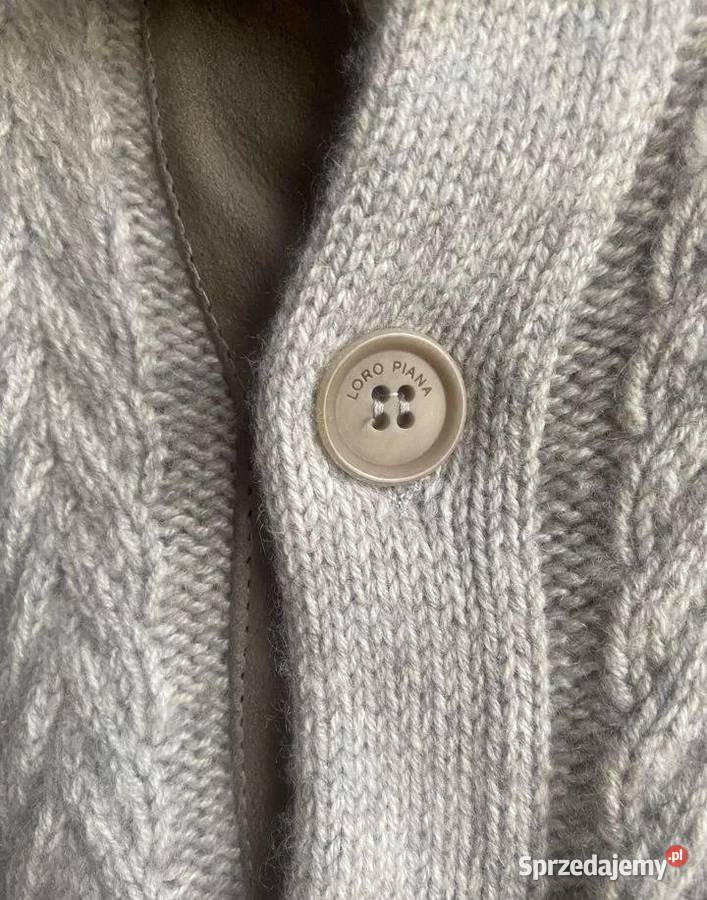 Kardigan Loro Piana z baby cashmere Garwolin