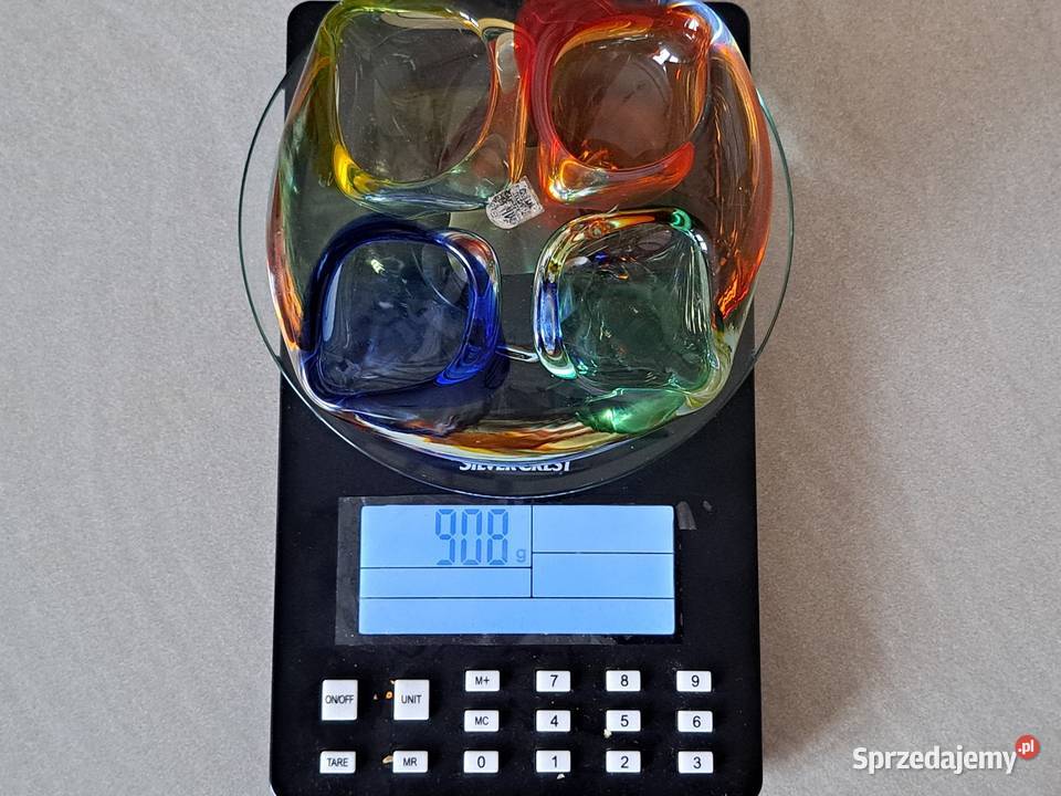 Popielniczka Huta Szkła Chribska lata 60te proj Radom