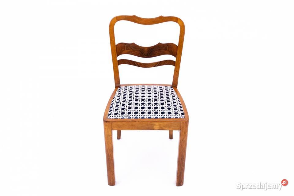 Krzesło w stylu Art Deco Polska lata 40 Chorzów