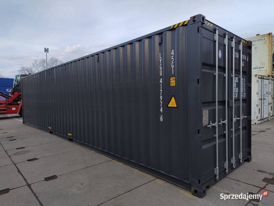 Kontener morski 40 HC 12 metrów nowy Pewny sprzedam