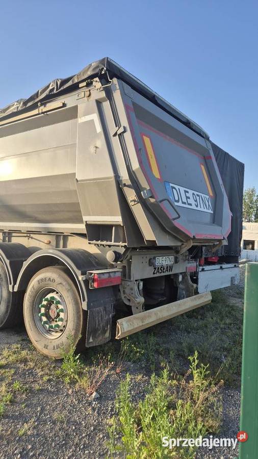 Naczepa wywrotka stalowa Zasław 26m3 elektryczna pełny VAT dolnośląskie Prochowice