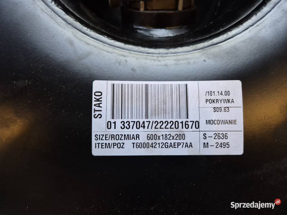 Zbiornik LPG STAKO 42 litry homologacja 2032r Częstochowa