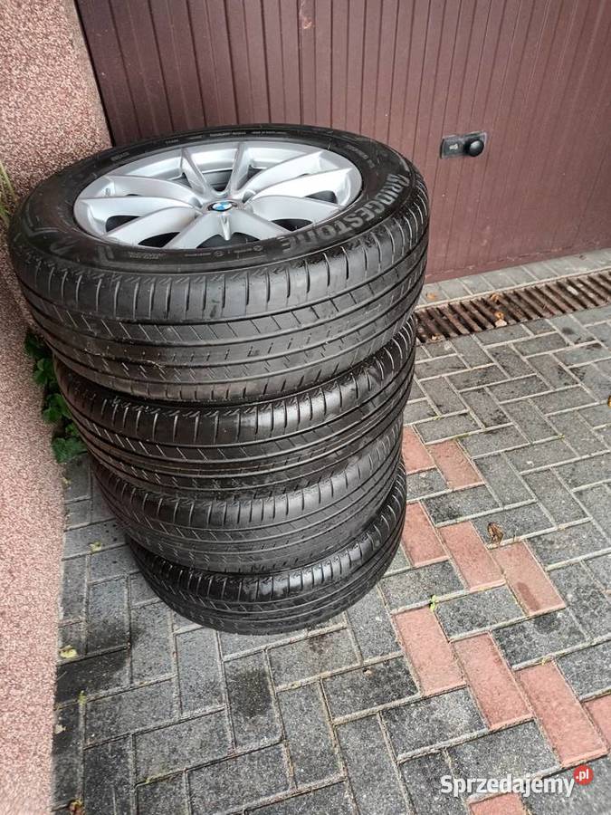 Opony letnie 4 Bridgestone 225 60 18 104W stan Olsztyn
