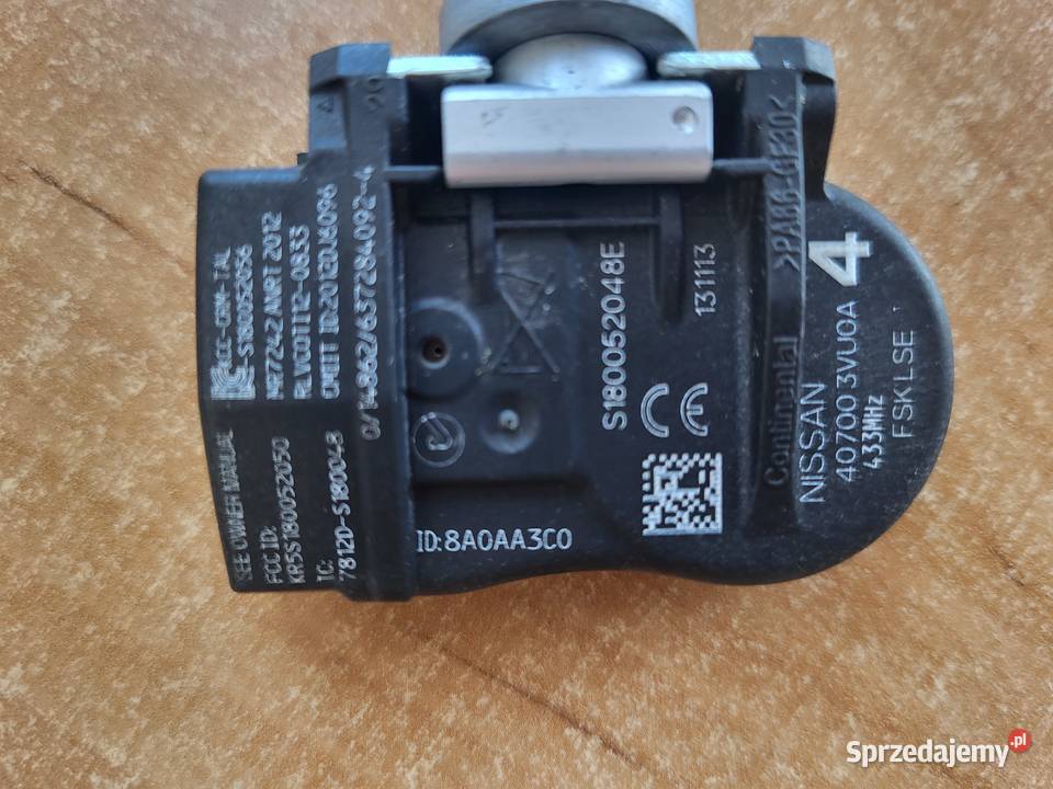 OEM 407003VU0A Czujniki Ciśnienia TPMS Nissan Góra Puławska sprzedam