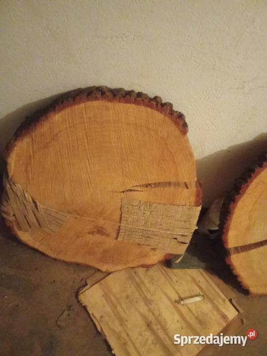 Plastry na stoliki kawowe z dębu łódzkie