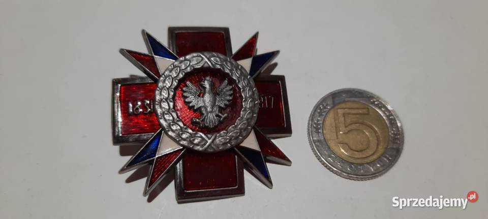 ODZNAKA 5 PUŁKU UŁANÓW ZASŁAWSKICH 18311917 Antyki, Sztuka, Kolekcje Warszawa