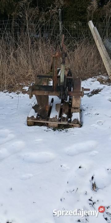 Pług dwuskibowy małopolskie Kocmyrzów