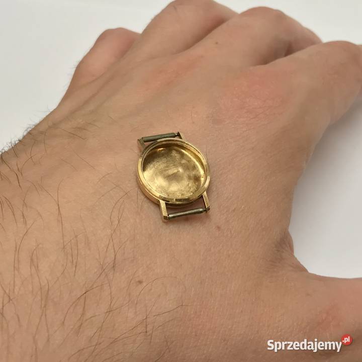 Złota koperta 18K 750 do zegarka damskiego Warszawa