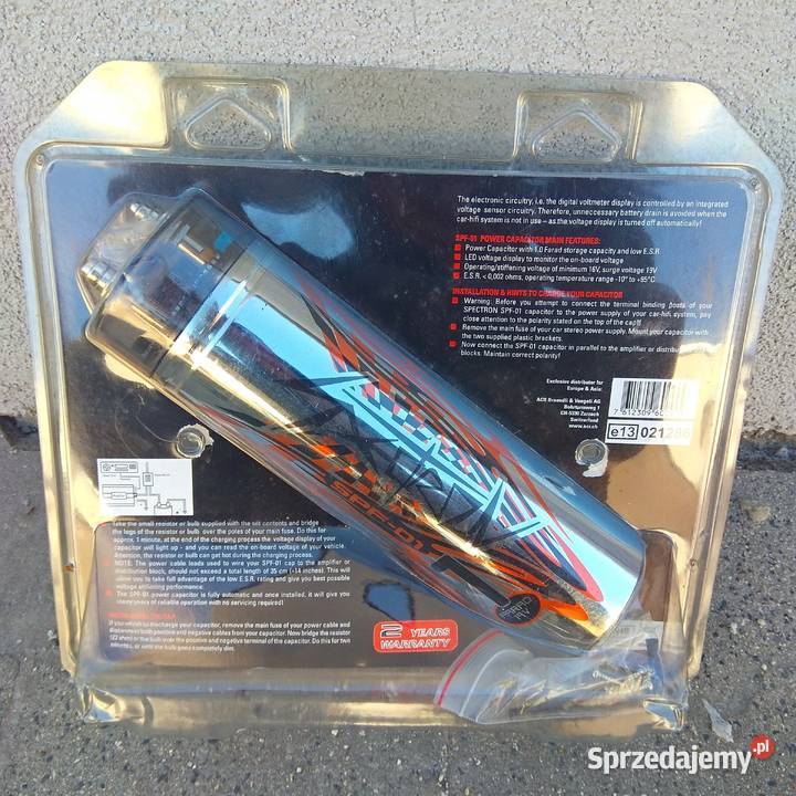 Kondensator car Audio power Cap 1F z Świebodzice