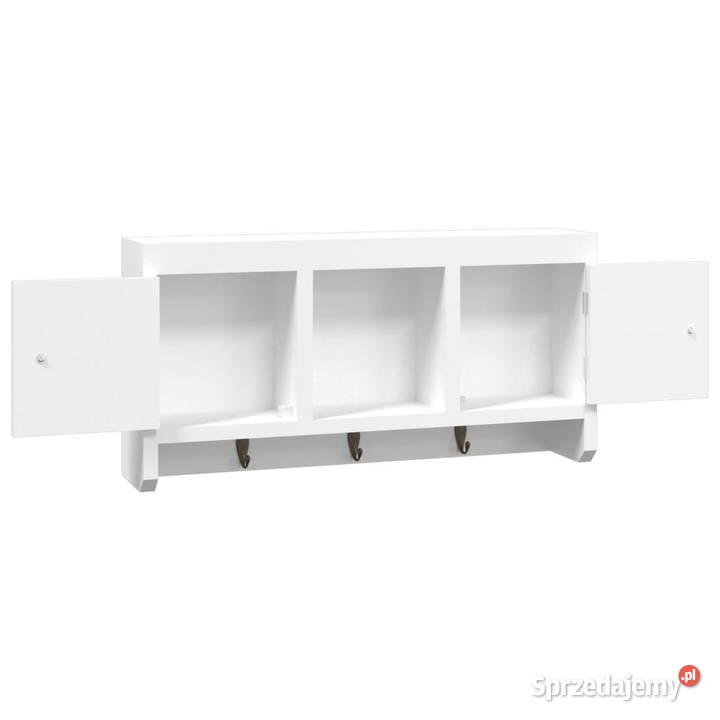 Szafka na klucze biała 40x85x20 WM350631 Warszawa