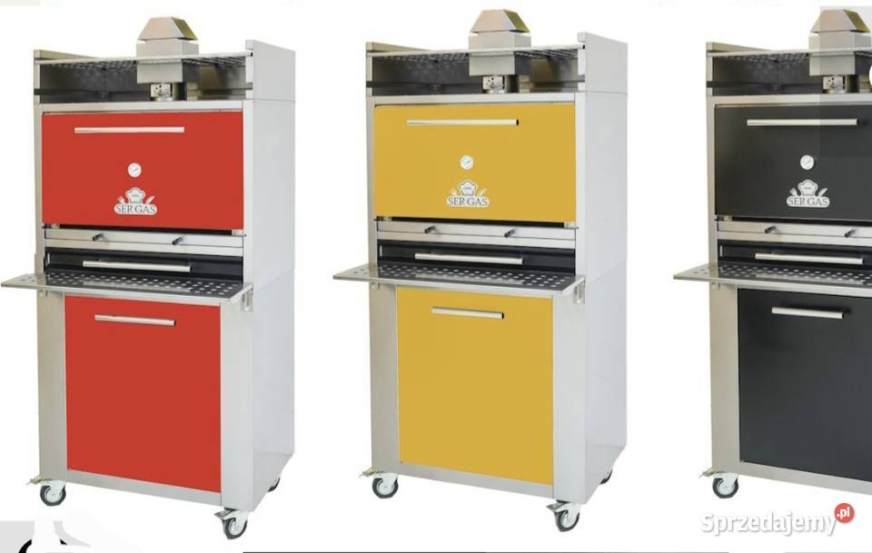 Piec na węgiel drzewny z funkcją grillowania mazowieckie Warszawa