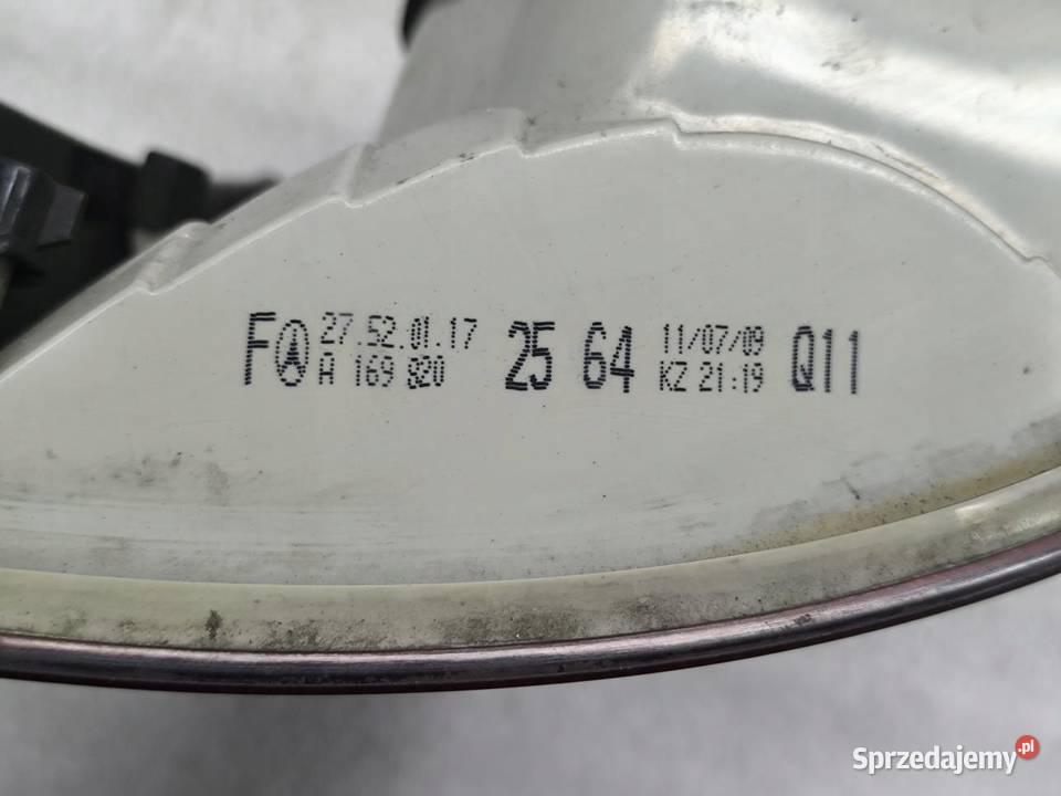 LAMPA LEWY TYŁ MERCEDES B KLASA W245 A1698202564 wielkopolskie sprzedam