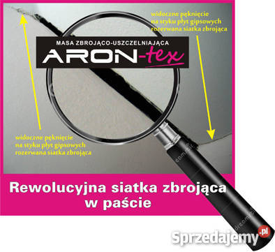 Siatka zbrojąca w paście ARONtex pęknięcia śląskie Żywiec sprzedam