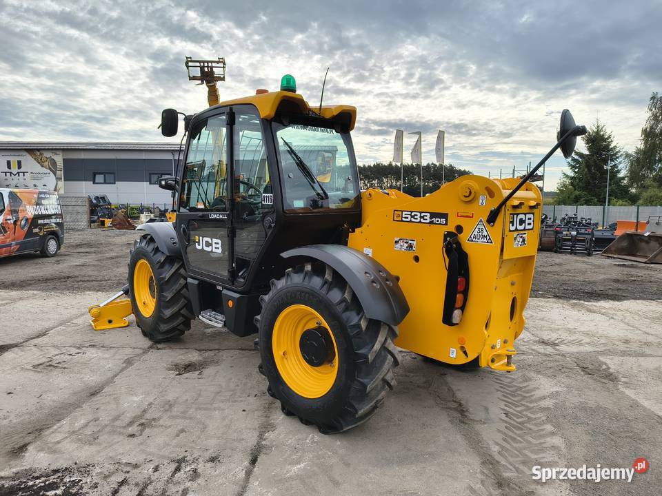 ŁADOWARKA TELESKOPOWA JCB 533105 2018R MANITOU nie Dźwigi, podnośniki Krotoszyn