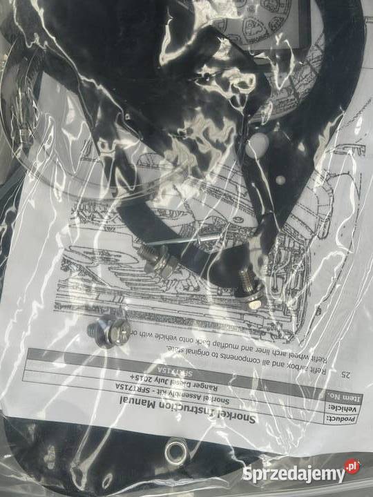 Snorkel Ford Ranger T7 warmińsko-mazurskie Pasłęk