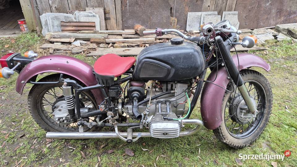 DNIEPR MT11 MT11 Ural MT10 K650 M72 K750 z Ustrzyki Dolne