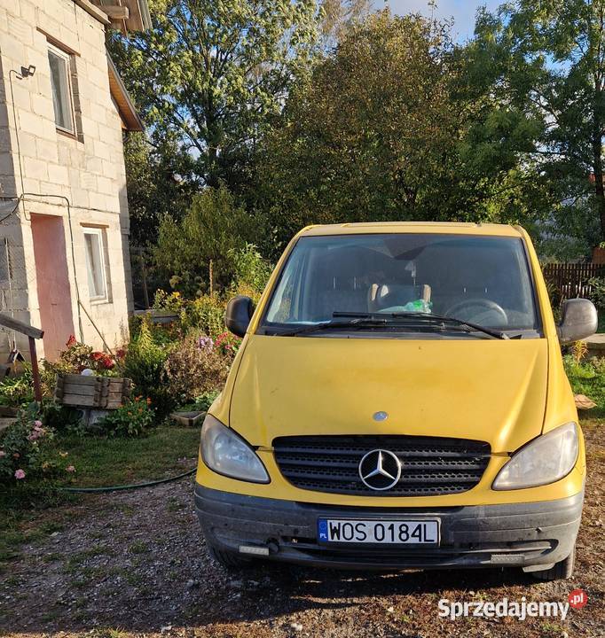 Syndyk sprzeda MercedesBenz Vito 109 CDI 2007 r Budki